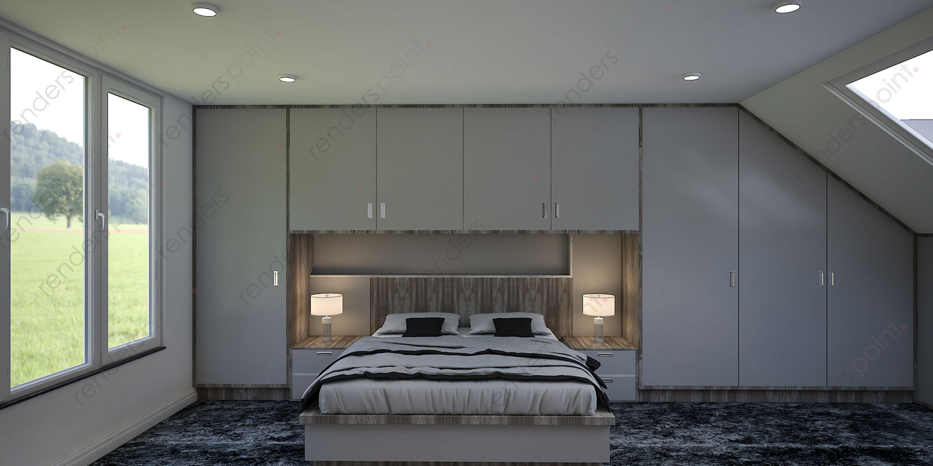 What are the Best 3D wardrobe Rendering Designs by Renders Point