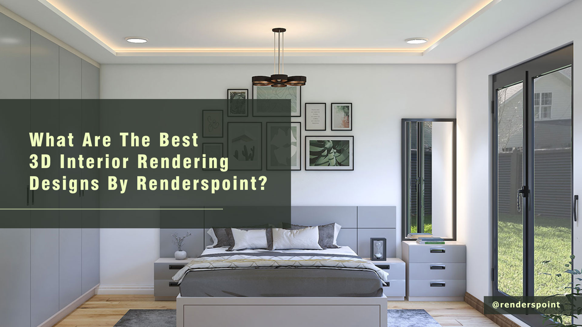 What are the best 3D Interior Rendering Designs by Renderspoint?
