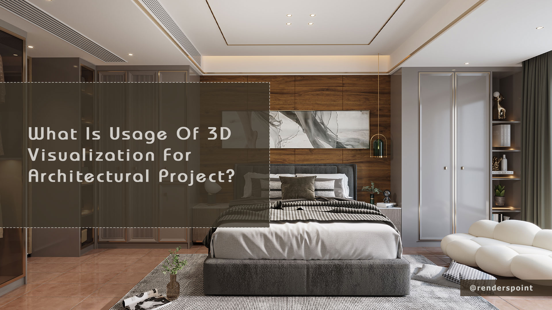 What is usage of 3D visualization for Architectural project?