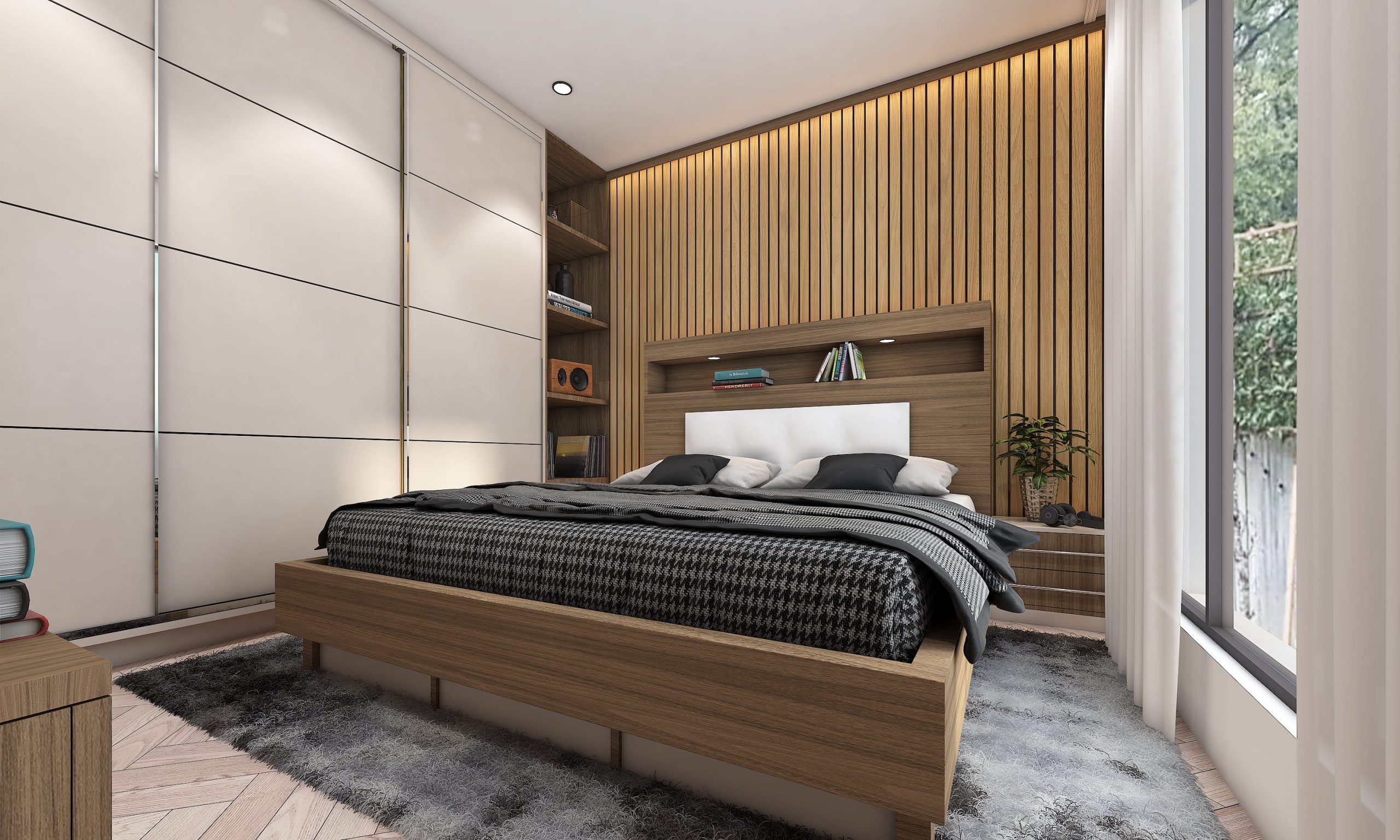 Modern Bedroom Renders