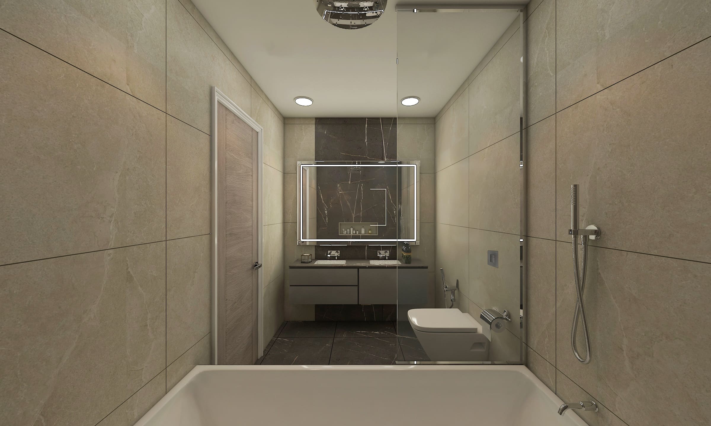 Bathroom Design Render