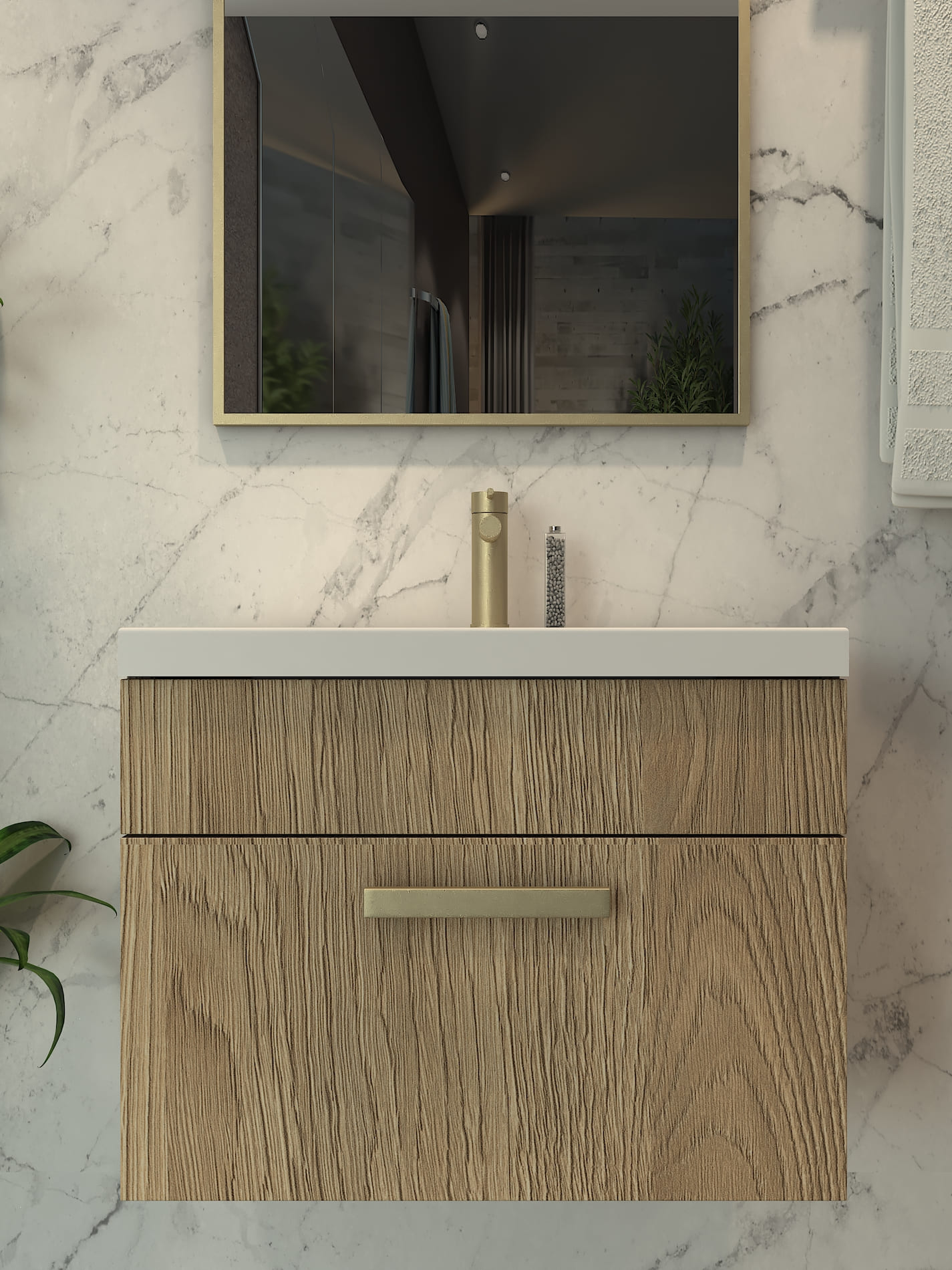 vanity unit design render