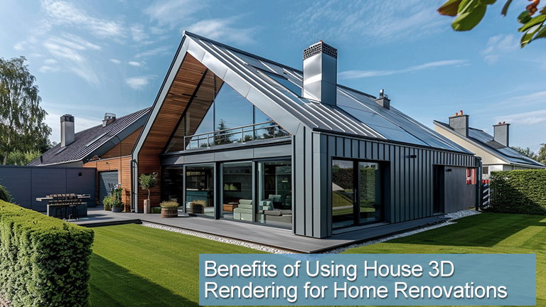 Benefits of Using House 3D Rendering for Home Renovations