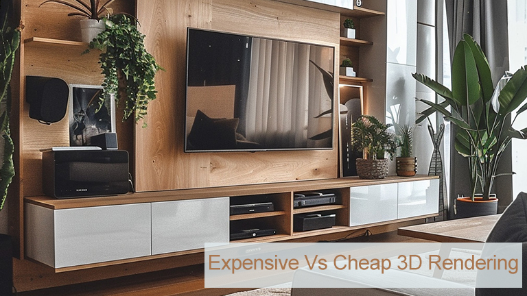 Expensive Vs Cheap 3D Rendering