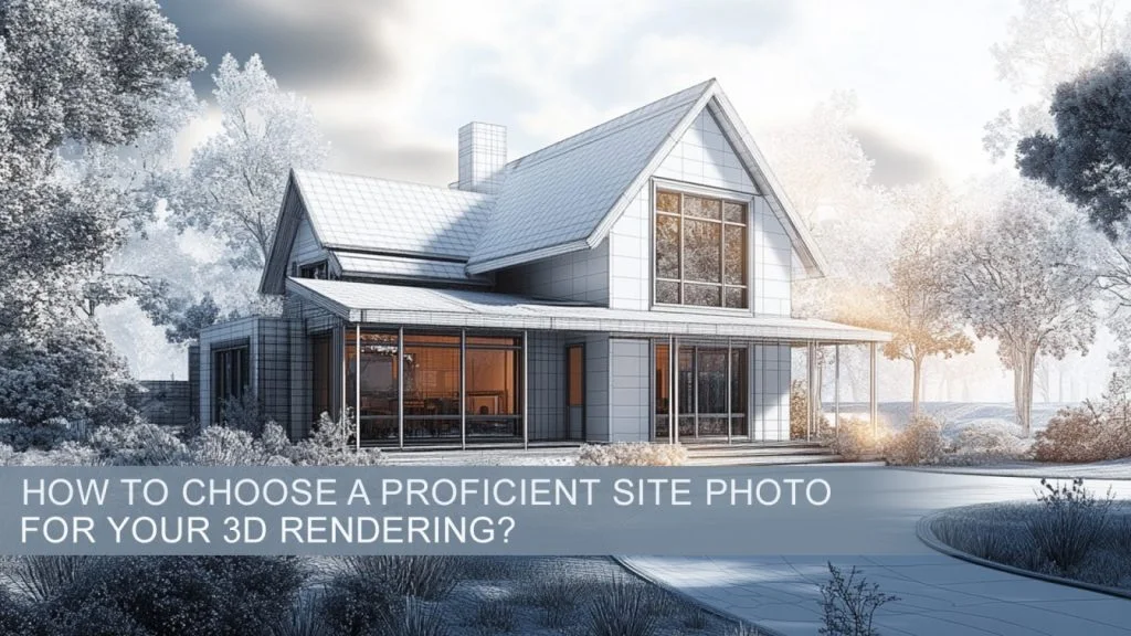 How to Choose a Proficient Site Photo for Your 3D Rendering